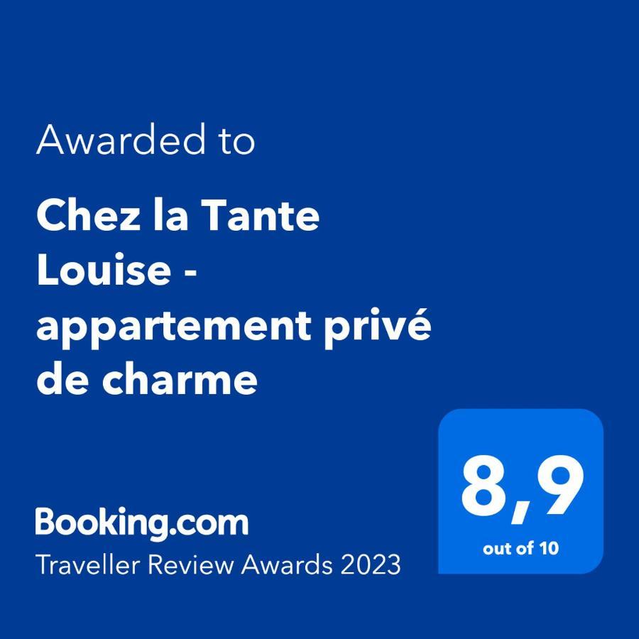 Chez La Tante Louise - Appartement Prive De Charme Passenans Exterior foto